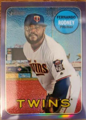 Fernando Rodney [Chrome Purple Refractor] #THC-544