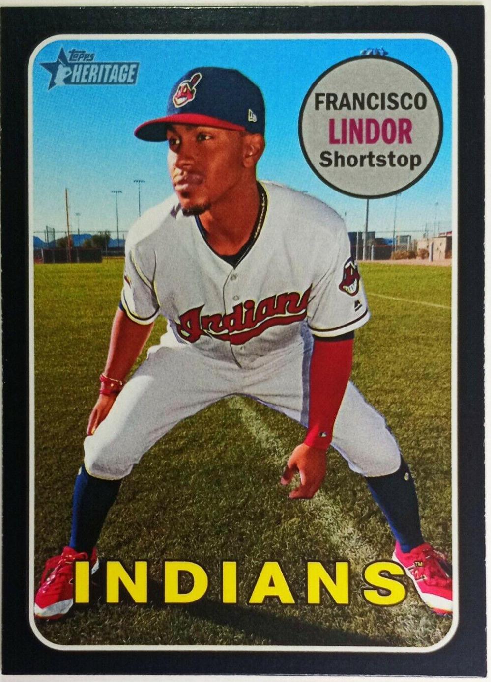 Francisco Lindor [Black Border] #145