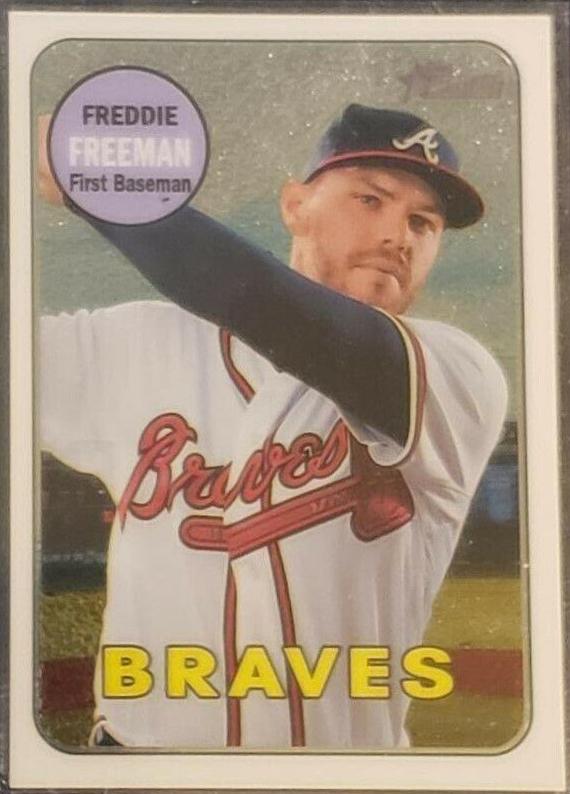 Freddie Freeman [Chrome Refractor] #THC-100