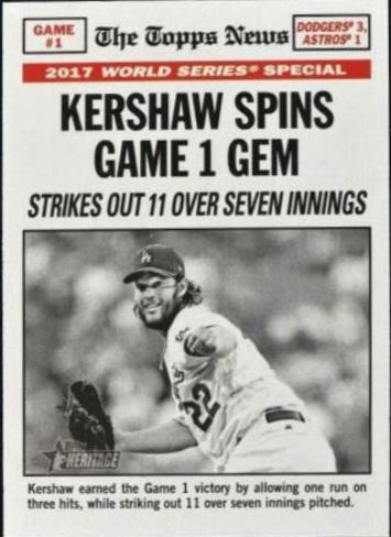 Game 1: los Angeles Dodgers #162
