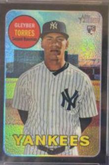 Gleyber Torres [Chrome Black Refractor] #THC-603