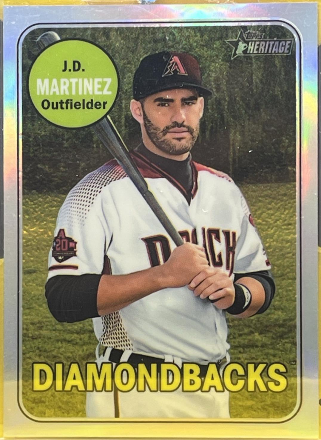 J.D. Martinez [Chrome Refractor] #THC-294