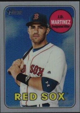 J.D. Martinez [Chrome Refractor] #THC-710