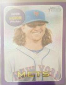 Jacob DeGrom [Chrome Purple Refractor] #THC-72