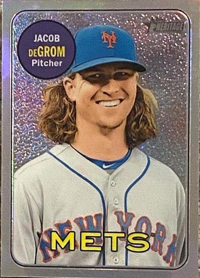 Jacob DeGrom [Chrome Refractor] #THC-72
