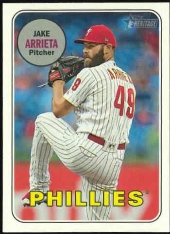 Jake Arrieta [Action Variation] #721