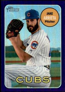 Jake Arrieta [Chrome Purple Refractor] #THC-288