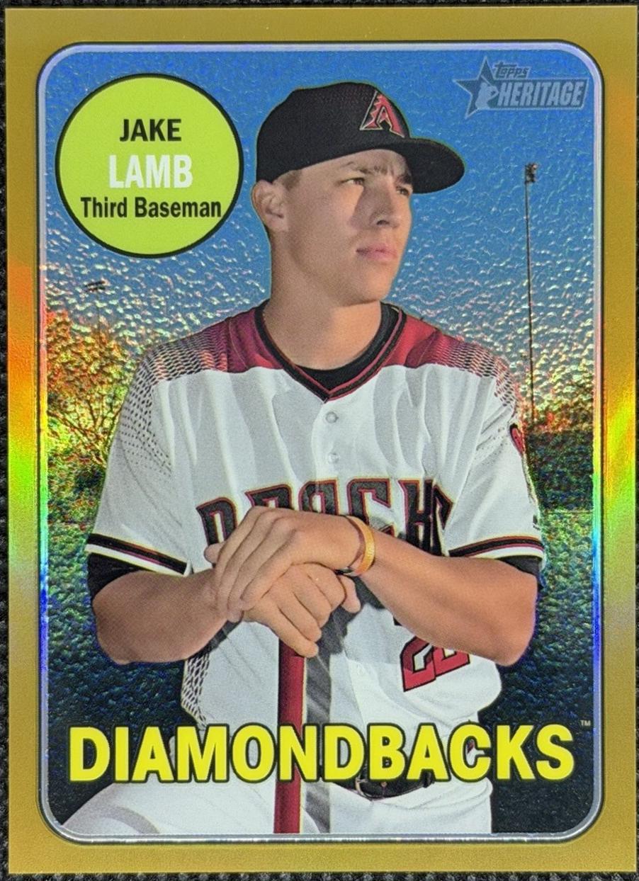 Jake Lamb [Chrome Gold Refractor] #THC-384