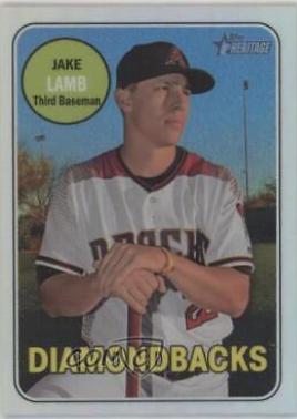 Jake Lamb [Chrome Purple Refractor] #THC-384