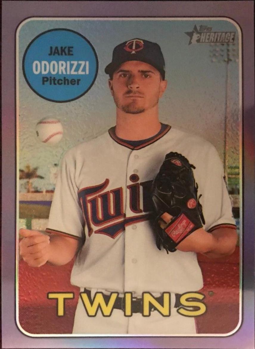 Jake Odorizzi [Chrome Purple Refractor] #THC-622
