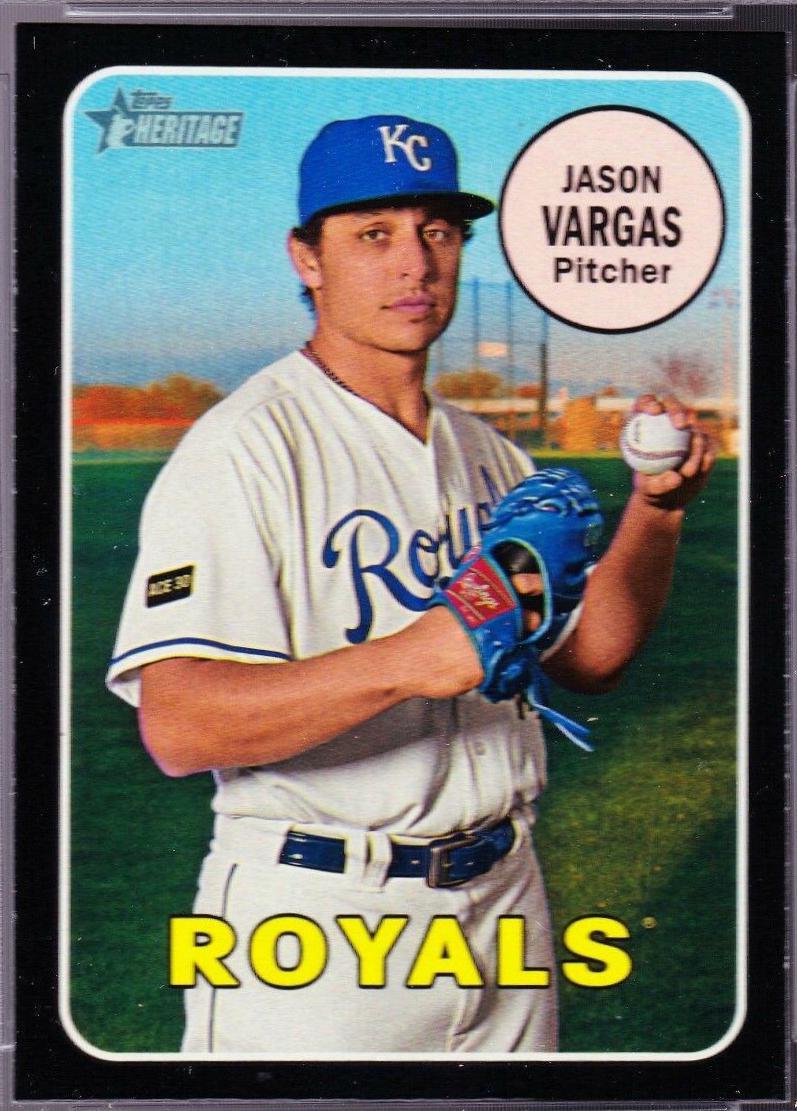 Jason Vargas [Black Border] #417