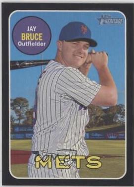 Jay Bruce [Chrome Black Refractor] #THC-703