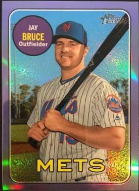 Jay Bruce [Chrome Purple Refractor] #THC-703