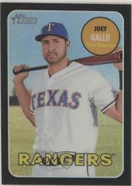 Joey Gallo [Chrome Black Refractor] #THC-48