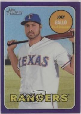 Joey Gallo [Chrome Purple Refractor] #THC-48