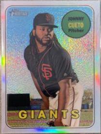 Johnny Cueto [Chrome Refractor] #THC-64