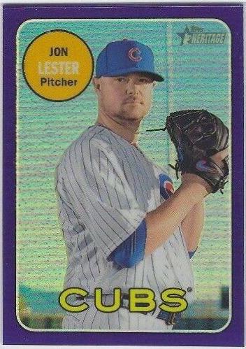 Jon Lester [Chrome Purple Refractor] #THC-43
