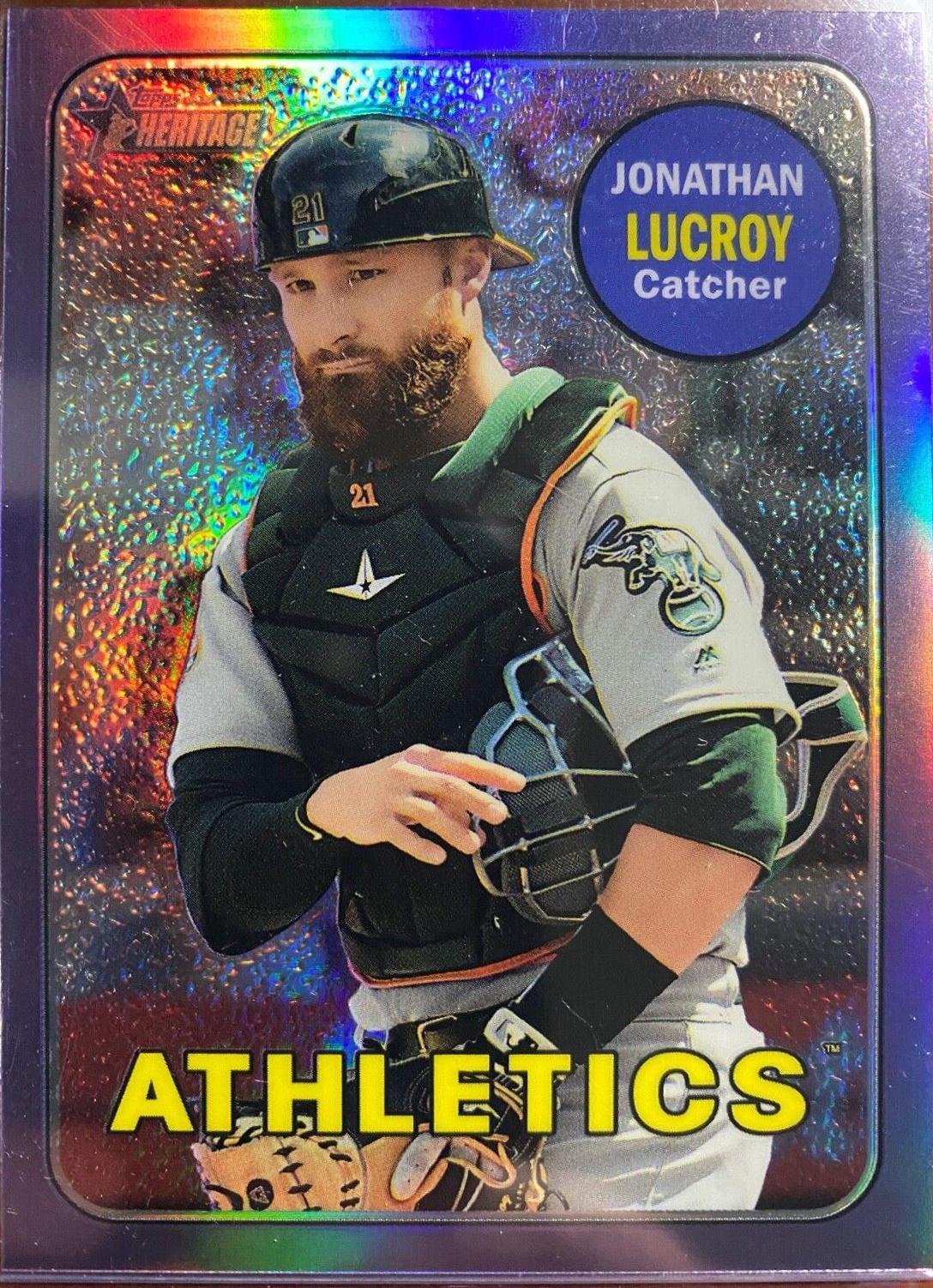 Jonathan Lucroy [Chrome Purple Refractor] #THC-517