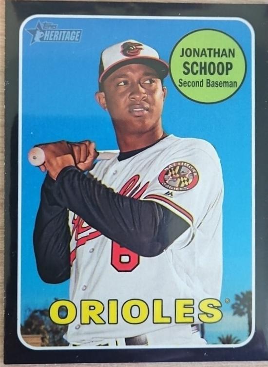 Jonathan Schoop [Black Border] #75
