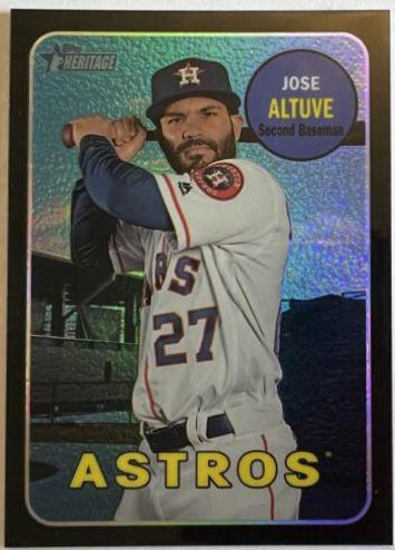 Jose Altuve [Chrome Black Refractor] #THC-35