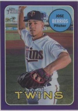 Jose Berrios [Chrome Purple Refractor] #THC-290