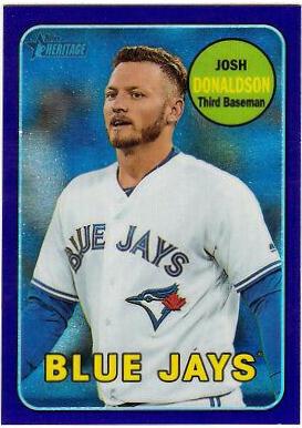 Josh Donaldson [Chrome Purple Refractor] #THC-91