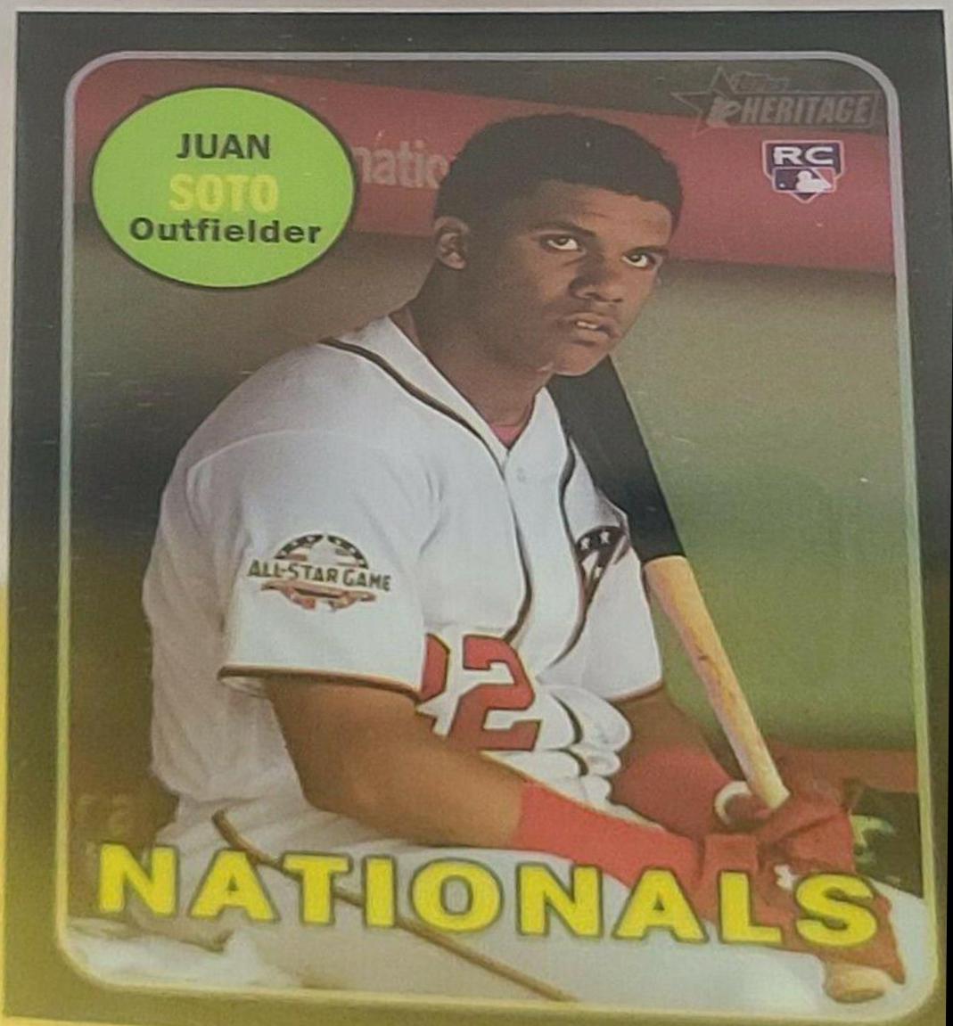 Juan Soto [Chrome Black Refractor] #THC-502