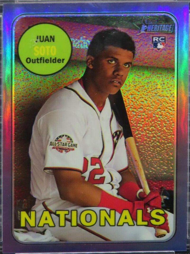 Juan Soto [Chrome Purple Refractor] #502