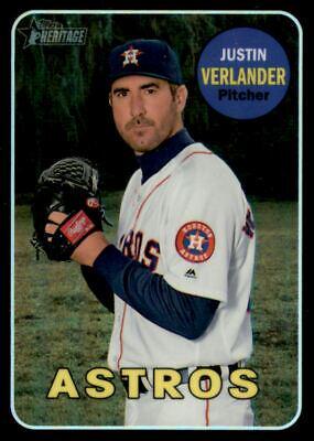Justin Verlander [Chrome Black Refractor] #THC-58