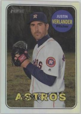 Justin Verlander [Chrome Refractor] #THC-58