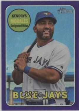 Kendrys Morales [Chrome Purple Refractor] #THC-124