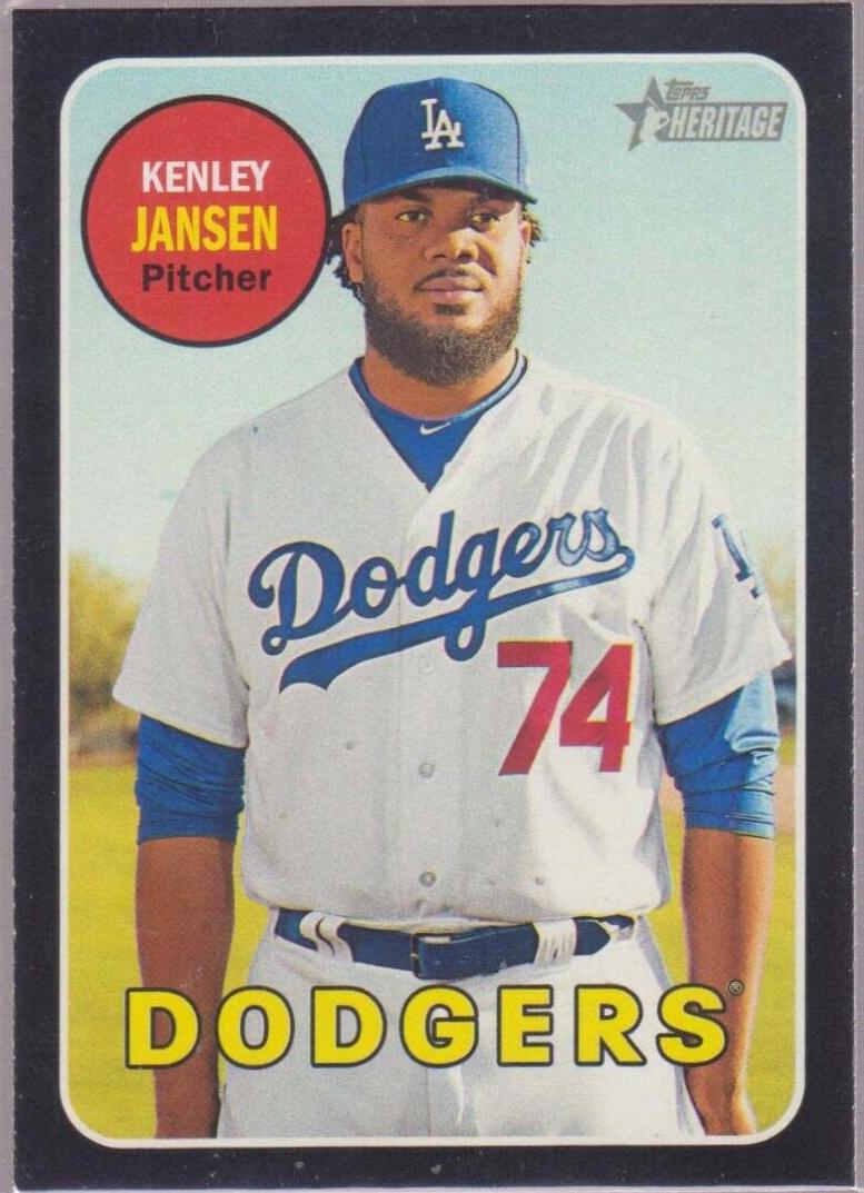 Kenley Jansen [Black Border] #424