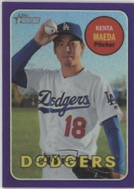 Kenta Maeda [Chrome Purple Refractor] #THC-94