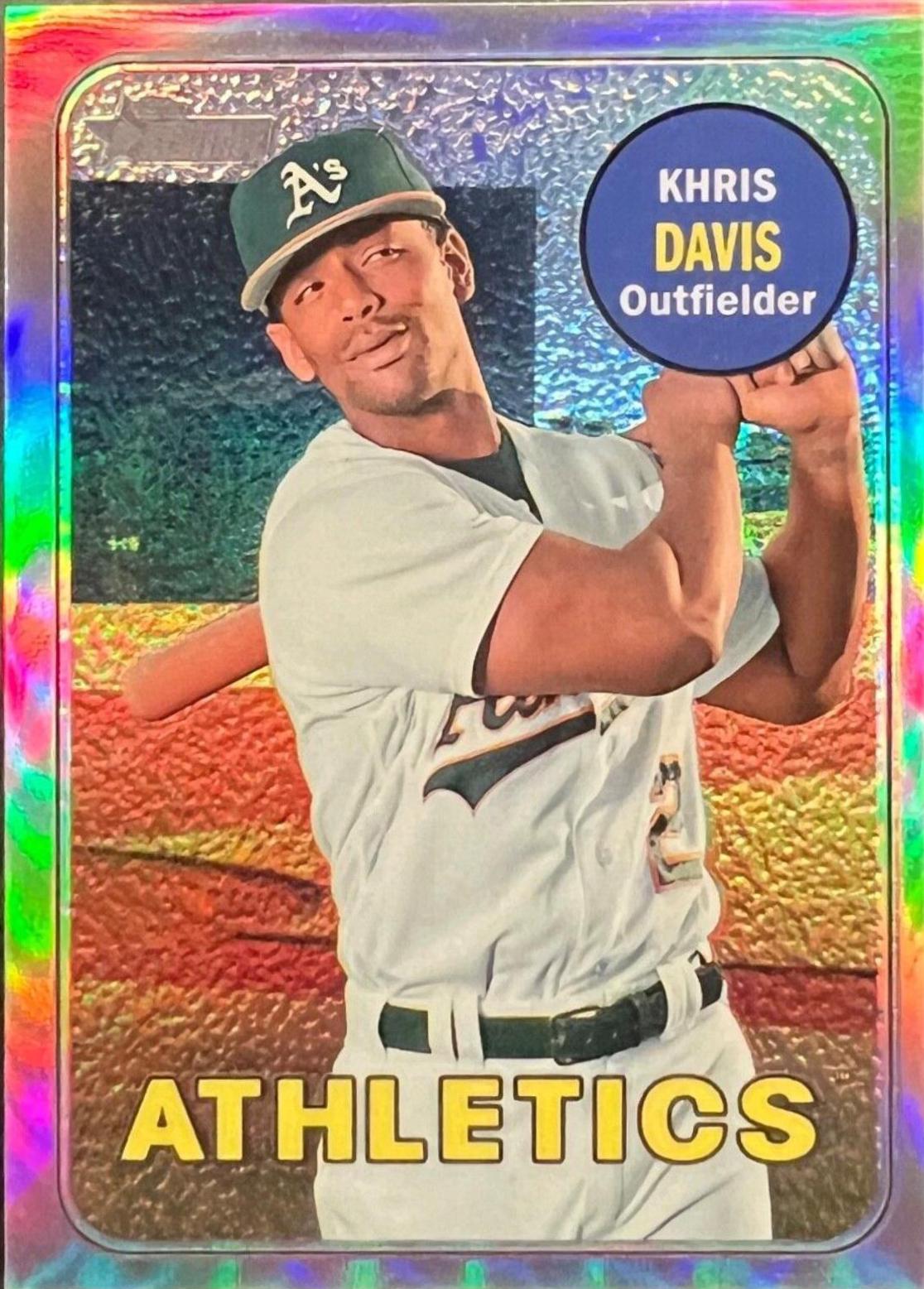 Khris Davis [Chrome Refractor] #THC-260