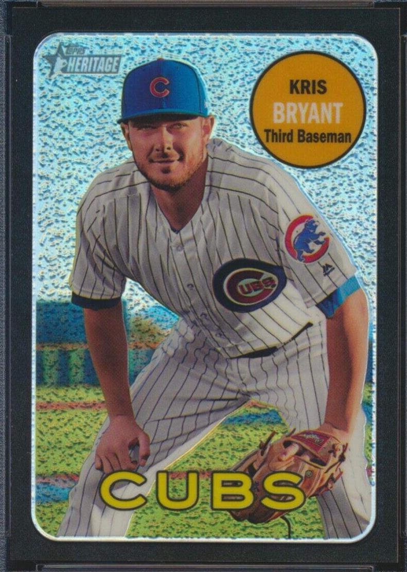 Kris Bryant [Chrome Black Refractor] #THC-80