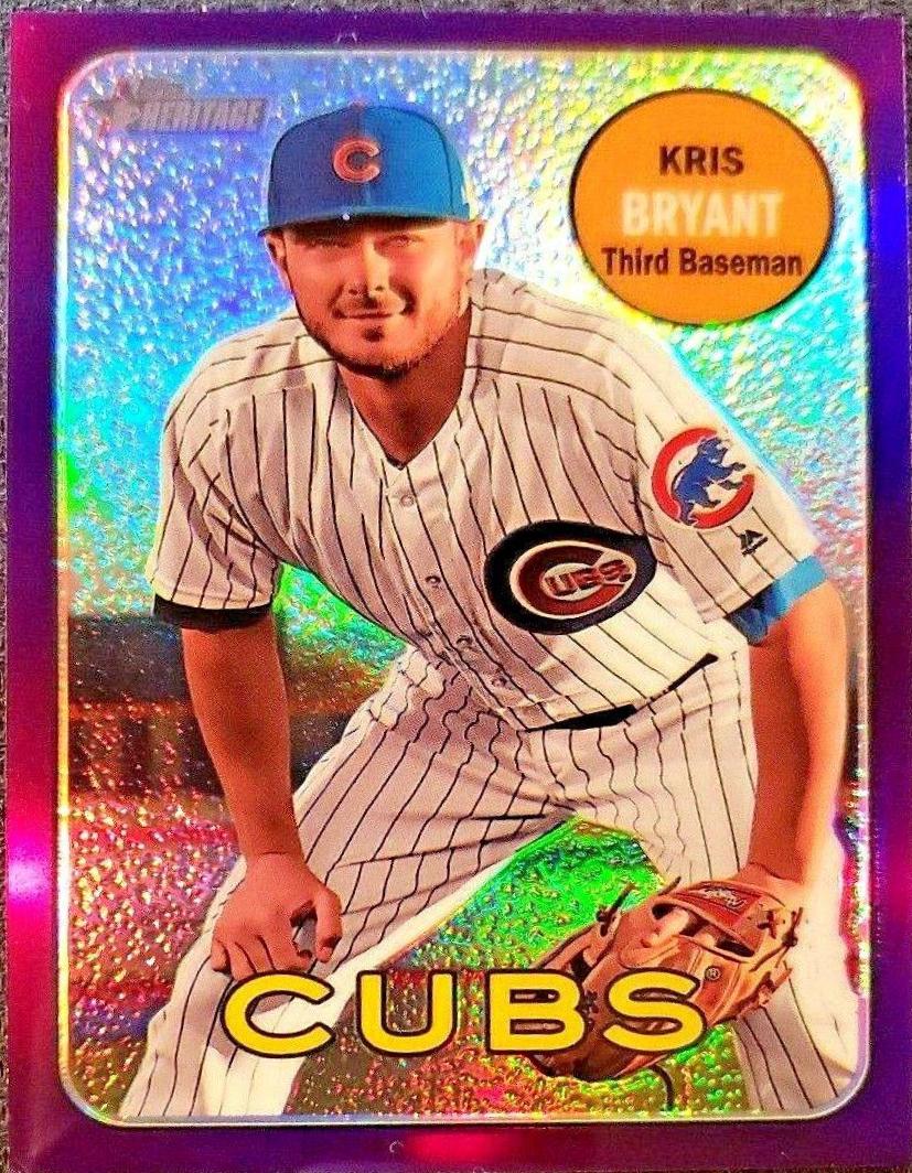 Kris Bryant [Chrome Purple Refractor] #THC-80