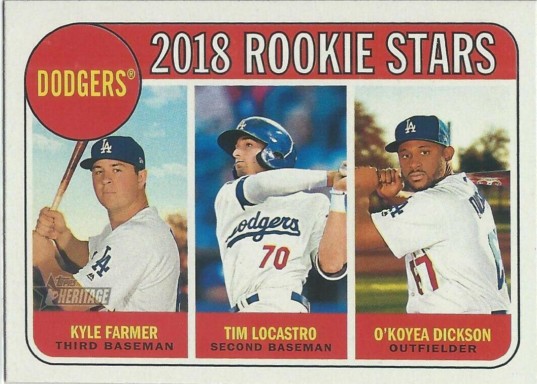Kyle Farmer / O'Koyea Dickson / Tim Locastro #160