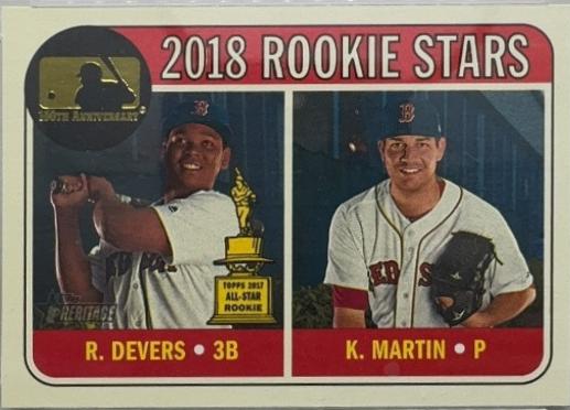 Kyle Martin / Rafael Devers [100th Anniversary] #189