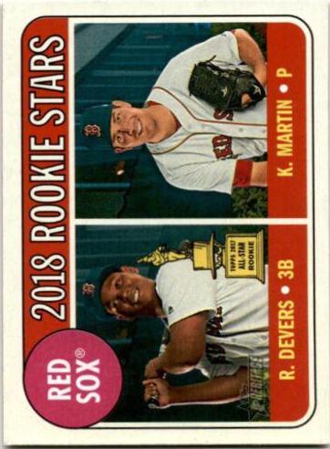 Kyle Martin / Rafael Devers [Chrome Gold Refractor] #THC-189