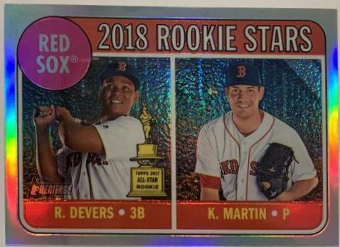 Kyle Martin / Rafael Devers [Chrome Refractor] #THC-189