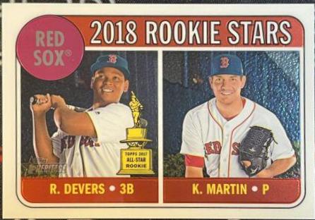 Kyle Martin / Rafael Devers [Chrome] #THC-189
