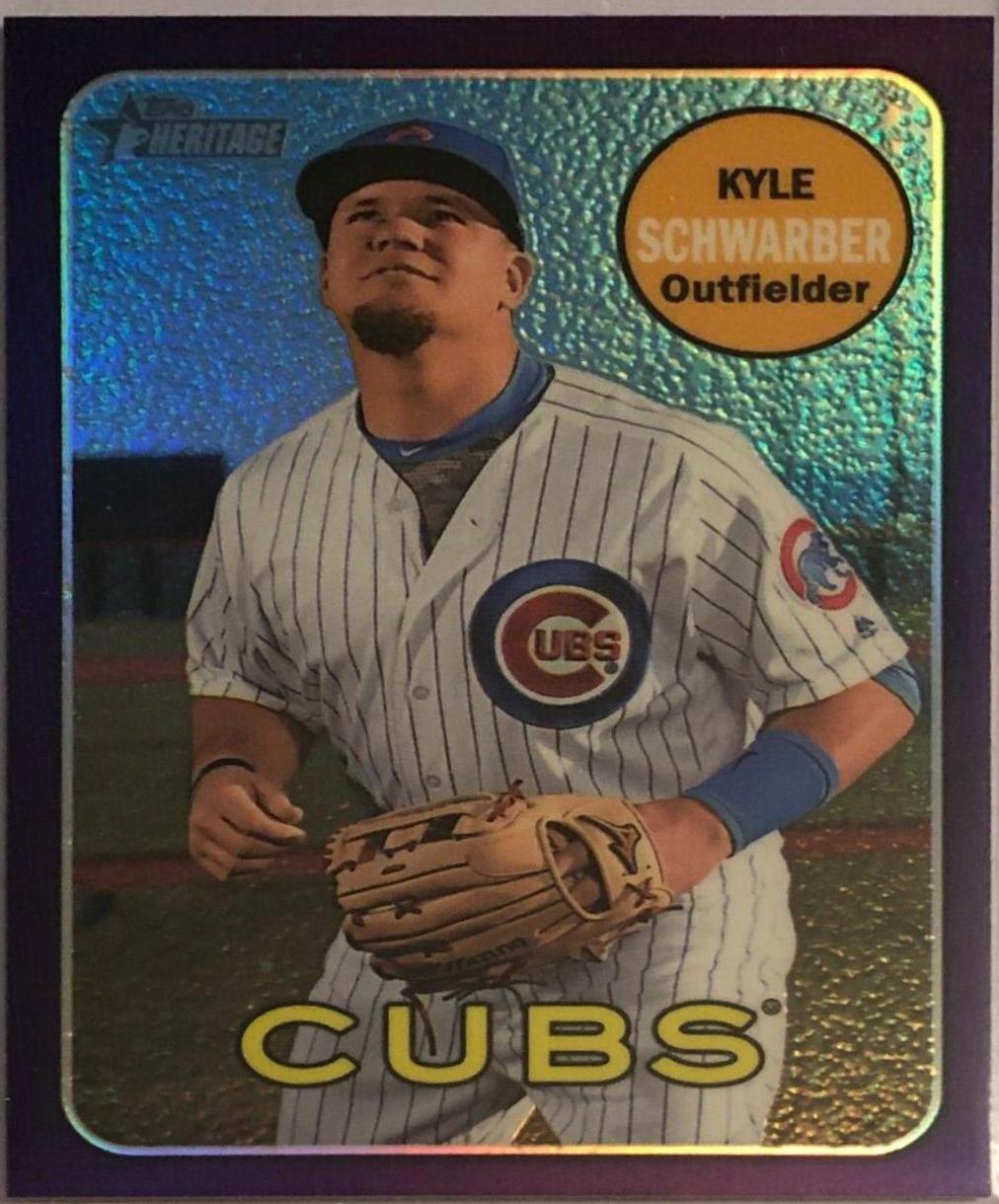 Kyle Schwarber [Chrome Purple Refractor] #THC-268