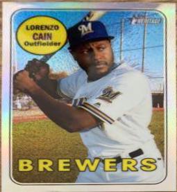 Lorenzo Cain [Chrome Refractor] #THC-706