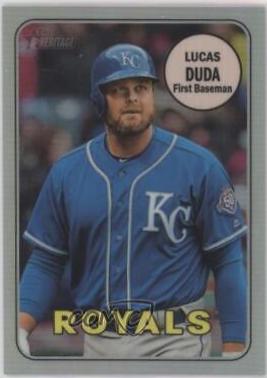 Lucas Duda [Chrome Refractor] #THC-588