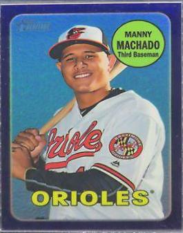 Manny Machado [Chrome Refractor] #THC-151