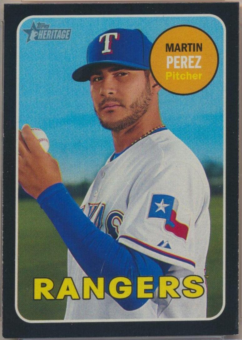 Martin Perez [Black Border] #420