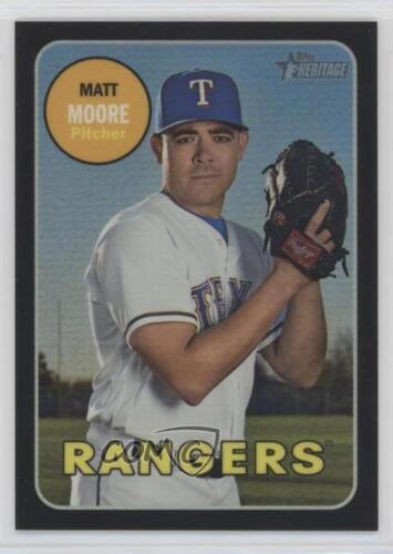 Matt Moore [Chrome Black Refractor] #THC-555