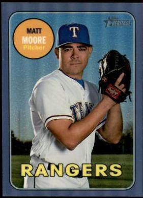 Matt Moore [Chrome Purple Refractor] #THC-555