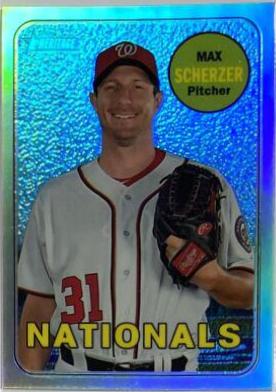 Max Scherzer [Chrome Refractor] #THC-67