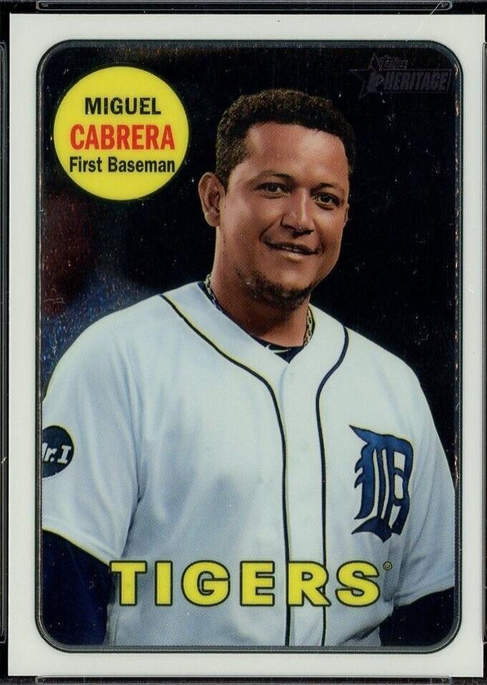 Miguel Cabrera [Chrome] #THC-40